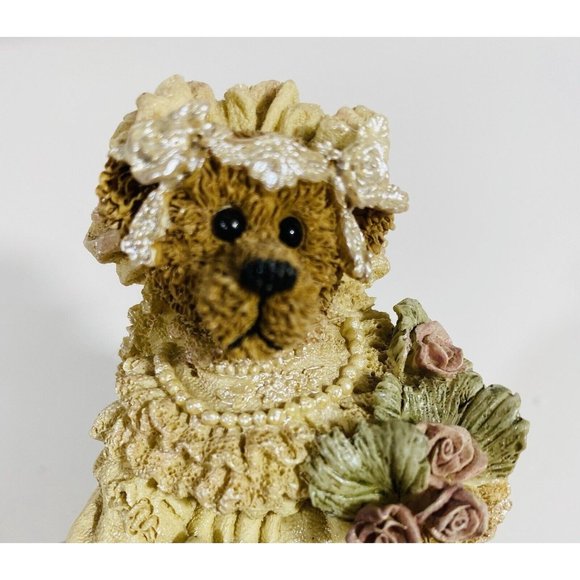 Boyds Bears Bailey as The Bride Wedding Dress Bearstone 227712 New Gift - Picture 6 of 10